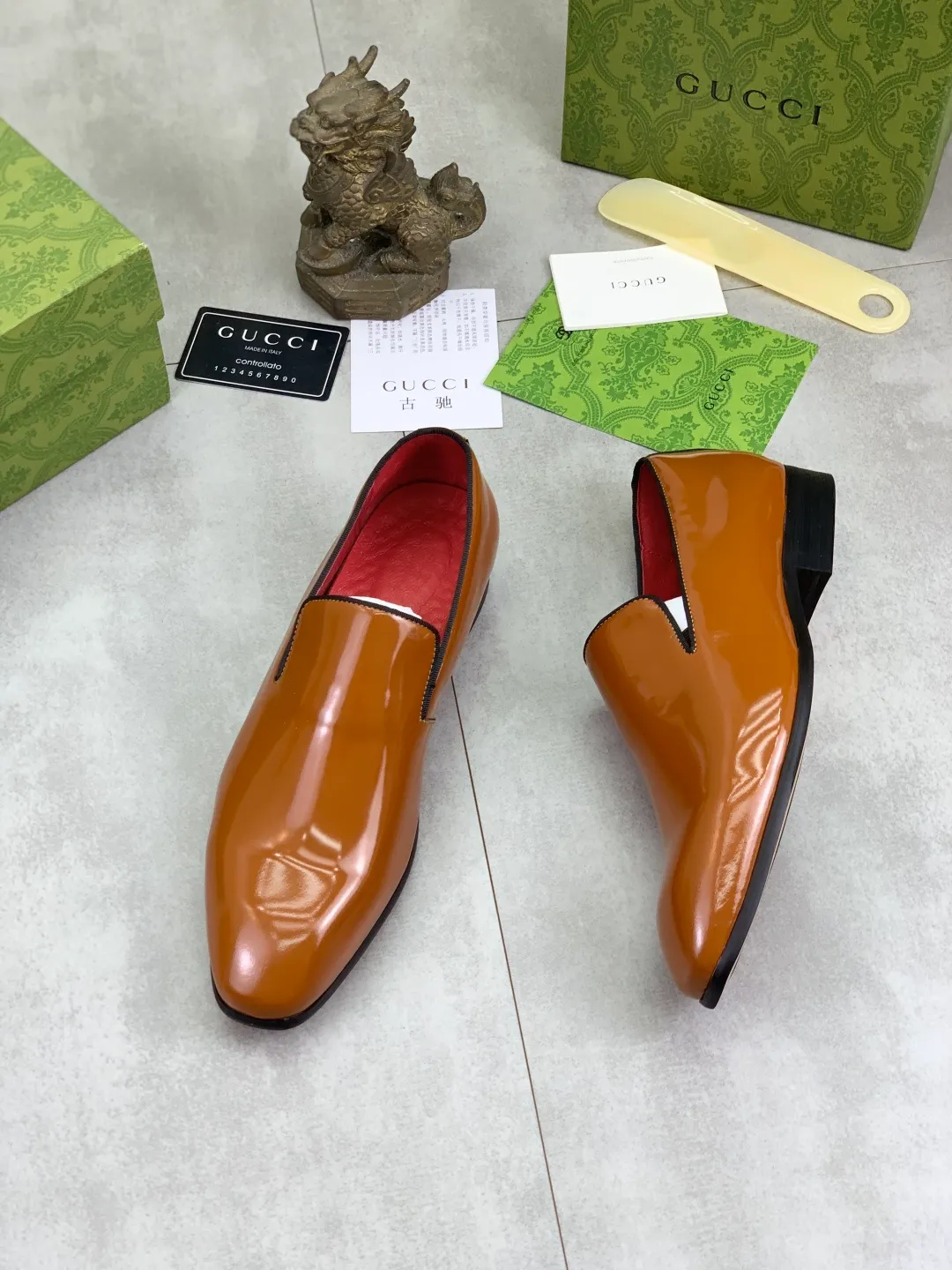 Men's Men's Shoes 💰P542 [New Style] 💰💎💎💎 [Gucci] GUCCI high-end men's formal business leather shoes, original order 1:1! Original imported high-end calfskin, original metal buckle, imported first-layer pigskin lining for feet, original high-end outsole, men's shoe size: 38-44